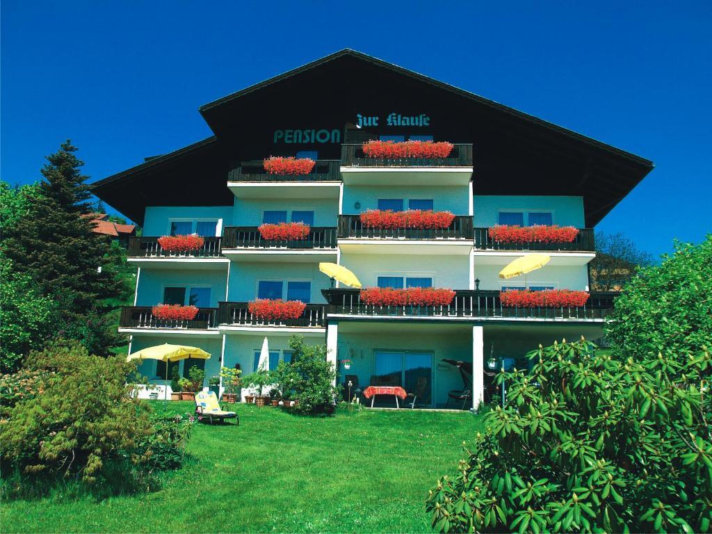 Pension Zur Klause Bodenmais Exterior foto